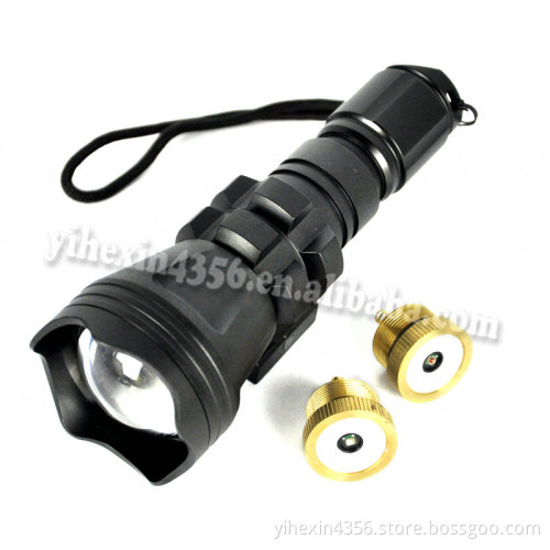 High Quality 3 Colors CREE LED Hunting Flashlight